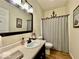 Bathroom featuring a vanity and a nautical theme at 2143 Sunderland Dr, Martinsville, IN 46151
