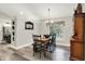 Traditional dining room featuring modern flooring and ample natural light at 2143 Sunderland Dr, Martinsville, IN 46151