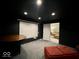 Home theater featuring a projector screen and comfortable seating at 2143 Sunderland Dr, Martinsville, IN 46151
