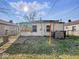 Exterior view of the back of building, with a painted mural and surrounding neighborhood at 2429 N Arsenal Ave, Indianapolis, IN 46218