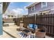 Inviting backyard with a patio area, hot tub, and comfortable outdoor seating at 310 W Staat St, Fortville, IN 46040