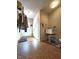 Hallway features a laundry sink and a dog kennel at 3395 State Road 44, Martinsville, IN 46151