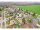 Overview of the community featuring green spaces, mature trees and single-Gathering homes at 4921 Cottonwood N Ct, Columbus, IN 47203