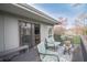 Relaxing deck with comfortable seating and tranquil lake views at 601 Terrace Lake Dr, Columbus, IN 47201