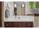 Bathroom featuring a clean white sink and decor creating a comfortable and functional space at 6140 Buttonwood Dr, Noblesville, IN 46062