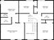 Upstairs floor plan of home with primary bedroom, multiple bathrooms, walk in closet, and three additional bedrooms at 7002 Oakbay Cir, Noblesville, IN 46062