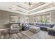 Spacious living room with a neutral color palette and lots of natural light at 7259 Josiah Ct, Indianapolis, IN 46259