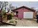 Detached garage providing ample space for vehicle storage and additional equipment at 7367 Parkside Dr, Indianapolis, IN 46226