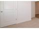 Bedroom area features plush carpeting, and white door frames leading into other rooms at 895 Saddlebrook Farms Blvd, Whiteland, IN 46184