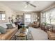 Inviting living room features natural light, comfy seating, and stylish decor at 1035 N Audubon Rd, Indianapolis, IN 46219
