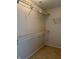 Walk-in closet equipped with shelves for optimal storage and organization at 10949 Harness Way, Indianapolis, IN 46239