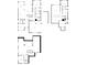 Floor plan showcasing layout of living spaces including bedrooms, kitchen, dining, living room, and garage at 11640 Ansley Ct, Zionsville, IN 46077