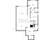 Floor plan of the upper level, showing bedrooms, bathrooms, a hall, laundry, and an open-to-below area at 11640 Ansley Ct, Zionsville, IN 46077