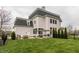 Expansive backyard featuring a patio with pergola, grill, and an outdoor seating area perfect for entertaining at 12813 Chapel Square St, Carmel, IN 46032