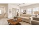 Inviting living room with natural light, modern decor, and comfortable seating at 1395 Chatham Hills Blvd, Westfield, IN 46074