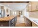 Open kitchen design with island, stainless appliances and modern finishes at 1515 Dawson St, Indianapolis, IN 46203