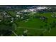 Aerial view of house situated on large green lot close to neighborhood schools at 2428 S Morgantown Rd, Greenwood, IN 46143