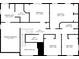 Second floor plan showcasing primary bedroom, bedrooms, bathrooms, laundry, and hall layout at 2468 Wyndham S Pl, Columbus, IN 47203