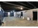 Spacious unfinished basement featuring concrete floors and walls ready for customization at 2828 N Moreland Ave, Indianapolis, IN 46222