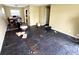 Spacious, empty living room with hardwood floors, neutral paint and entry to dining area at 3536 N Hawthorne Ln, Indianapolis, IN 46218