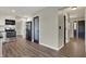 Well-equipped kitchen with stainless steel appliances, sleek countertops, and plenty of storage cabinets at 3771 Lakewood Dr, Greenfield, IN 46140