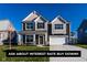 Beautiful two-story home with gray siding, a well-manicured lawn, and a two-car garage at 4068 Bozeman Way, Bargersville, IN 46106