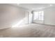 Spacious bedroom with neutral carpet, a window with natural light, and a closet door at 4068 Bozeman Way, Bargersville, IN 46106