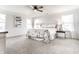 Large bedroom with lots of light from the windows at 4068 Bozeman Way, Bargersville, IN 46106