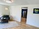An open-concept living space blending seamlessly into other areas of the home, filled with natural light and modern furnishings at 414 Glendale Dr, Columbus, IN 47201