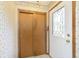 Bright front entry with tiled floors and closet at 5913 W Maple Dr, Frankton, IN 46044