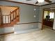 Open living space with staircase at 6712 Forrest Commons Blvd, Indianapolis, IN 46227