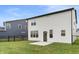 Well-maintained backyard featuring green grass, a fence, and the back of a two-story home at 6925 Sable Point Dr, Brownsburg, IN 46112