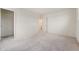 Spacious bedroom features neutral walls, carpeted floors, and an open doorway at 6925 Sable Point Dr, Brownsburg, IN 46112