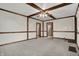 Spacious living room showing trim and doorways to the rest of the home at 7609 Camby Rd, Indianapolis, IN 46113