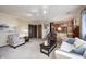 Open floor plan with kitchen, dining room, and living room at 920 Mellowood Dr, Indianapolis, IN 46217