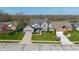 Beautiful two-story home with well-maintained lawn and mature trees at 11050 Midnight Pass, Fishers, IN 46037