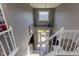 Bright foyer with large window and white trim at 11050 Midnight Pass, Fishers, IN 46037