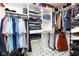 Spacious walk-in closet with custom shelving and ample storage at 11050 Midnight Pass, Fishers, IN 46037