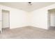 Large bedroom offering neutral carpet, walk-in closet and plenty of natural light at 12344 Bearsdale Dr, Indianapolis, IN 46235