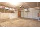 Spacious garage with ample storage space and an automatic door opener at 12344 Bearsdale Dr, Indianapolis, IN 46235