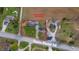 Aerial view of property with approximate property lines, and a view of the surrounding farmland at 16371 State Road 38 E, Noblesville, IN 46060