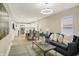 Open-concept living space, seamlessly integrating the living room, dining area, and a bright, modern kitchen at 2915 E 19Th St, Indianapolis, IN 46218