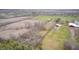 Aerial view of a rural area with agricultural land, including harvested and planted fields at 3110 S County Road 225 East, Danville, IN 46122
