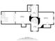 Upper level floor plan featuring bedrooms, bathroom, and hall layout at 3308 S 600 E Rd, Waldron, IN 46182