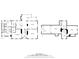 Full layout, first and second floor plan showing a combined view of all rooms and measurements at 3308 S 600 E Rd, Waldron, IN 46182