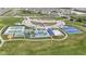 Enjoy community tennis and basketball courts, along with a playground, green space, and walking paths at 3511 Limesprings Ln, Whitestown, IN 46075