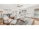 Bright living room featuring bright light, hardwood floors and neutral decor at 5028 Graceland Ave, Indianapolis, IN 46208
