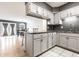 Cozy kitchen looking over eat in kitchen and living room at 5367 Cotton Bay W Dr, Indianapolis, IN 46254