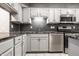 Well-equipped kitchen with stainless steel appliances and ample cabinetry at 5367 Cotton Bay W Dr, Indianapolis, IN 46254