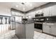 Spacious kitchen island and stainless steel appliances at 5367 Cotton Bay W Dr, Indianapolis, IN 46254